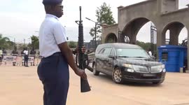 Funeral held for Ghana’s Defence Minister Boamah following deadly helicopter accident