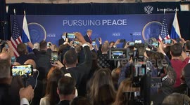US: Trump and Putin hold joint press conference in Alaska after summit