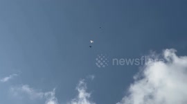 Israeli reconnaissance drone crashes in Gaza City, due to malfunction