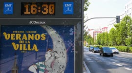 Spain: Unofficial Thermometer Blasts a Shocking 53°C Amid Europe's Heatwave Crisis in Madrid, Spain