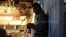 Jordanian Airdrop Aid in Gaza