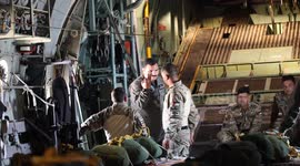 Jordanian Airdrop Aid in Gaza