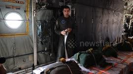 Jordanian Airdrop Aid in Gaza