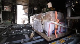 Jordanian Airdrop Aid in Gaza