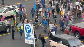 Alaskans rally to oppose Trump-Putin summit in Anchorage, Alaska
