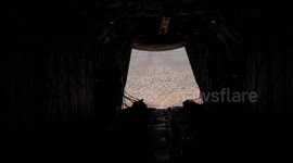 Jordanian Airdrop Aid in Gaza