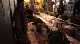 Jordanian Airdrop Aid in Gaza