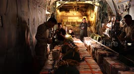 Jordanian Airdrop Aid in Gaza