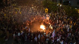Protesters rally demanding hostage release in Tel Aviv