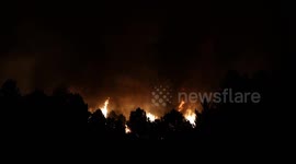 Wildfire spreads to northern Portugal’s Sernancelhe town