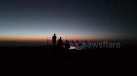 From dusk to dawn: Serafettin Mountains in Bingol enchant visitors in eastern Türkiye