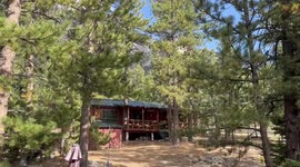Rain, hail, and sunshine in Las Vegas mountains