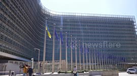 Belgium: Zelenskyy meets EU’s von der Leyen in Brussels ahead of talks with Trump in Washington