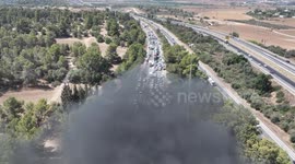 Israelis stage protest in Tel Aviv and block main road to demand return of Israeli hostages from Gaza