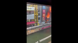 Japan: Building Fire in Osaka Kills Two Firefighters, Injures Others