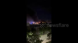 France Wildfires: Fire Rages Near Nice