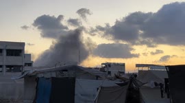 Funeral held for 13 Palestinians killed in Israeli strikes on southern Gaza (2)