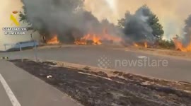 Spain, Portugal battle widespread wildfires as death toll rises to 6