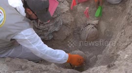Iraq: Iraq starts excavation of mass grave for IS victims in Mosul