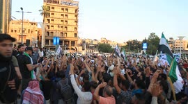 Demonstration against division and federalism plans held in Aleppo