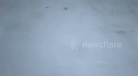 Hurricane Hunters Fly WC-130J Into Eye of Erin