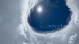Air Force Hurricane Hunters Fly Into Eye Of Hurricane Erin To Gather Critical Data