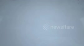 US: Air Force Hurricane Hunters Fly Into Eye Of Hurricane Erin