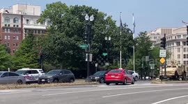 National Guard deployed in Washington, D.C., amid Trump protest tensions