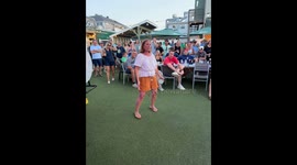 First Ever Hula Dog Champion!