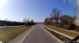 Illegal U-Turn Close Call