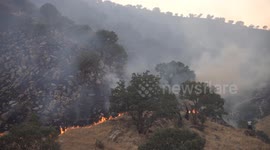 Wildfire in Halabja brought under control after 3 days