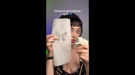 Makeup artist’s hot-glue butterfly wings mesmerise Instagram with 1.1 million views