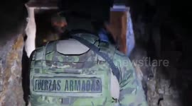Army destroys illegal mine in remote mountains of Ecuador
