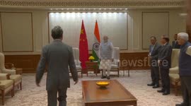 India: Indian PM meets Chinese FM on ties