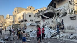 At least 33 killed, including children, in Israeli strikes across Gaza Strip
