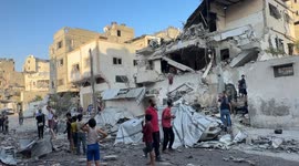 At least 33 killed, including children, in Israeli strikes across Gaza Strip