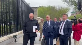 US: Ukrainian Security Chief Umerov waits outside White House ahead of Trump-Zelenskyy meeting
