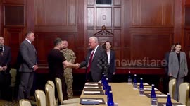 US: Zelenskyy meets Trump’s envoy Kellogg ahead of planned peace talks