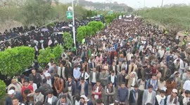 Yemen: Thousands rally at Sanaa University in Yemen to protest Gaza starvation