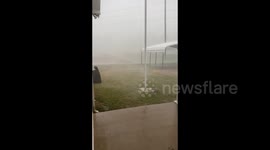US: Severe Thunderstorm Sweeps Through Perryville