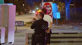 US, Los Angeles: Elysian Valley Woman Injured In Pursuit Crash