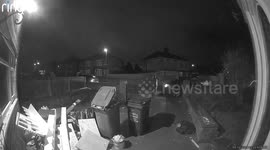 Burglar tries to break in but flees after Ring doorbell surprises him