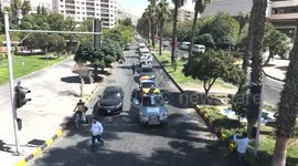 Syrians commemorate chemical attack victims in Damascus