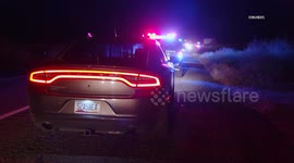 US, Phoenix: Aguila Fatal US-60 Vehicle vs Pedestrian Collision