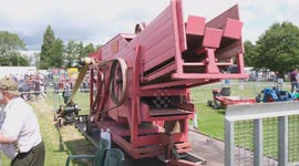 Unusual agricultural sorting Machine At Three counties show