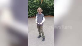 Boy, 11, gets top grades at GCSE maths