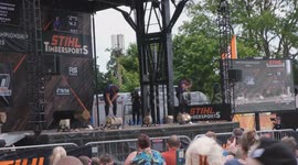 Stihl timbersports competitors malvern three counties show