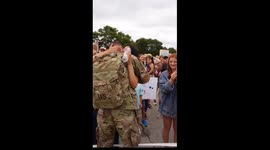 Indiana National Guard Soldiers Return Home After Middle East Deployment
