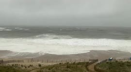 US: Raging Waves Pound Ocean City As Hurricane Erin Brings Chaos