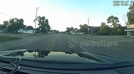 Police catch suspect following 100mph motorcycle chase in Michigan